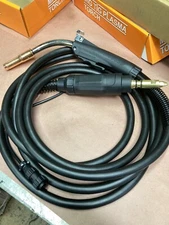M250303515 Tweco Style MIG Gun 15 Ft 250 Amp with Miller Feeder Connector