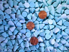 Ceramic TUMBLING MEDIA Finish Polish Metals in ROTARY VIBRATORY TUMBLER 4 Lbs