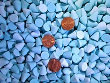 PORCELAIN TUMBLING MEDIA Finish Polish Metals in ROTARY VIBRATORY TUMBLER 4 Lbs