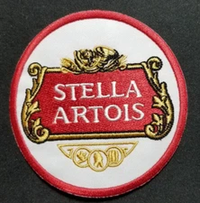 Stella Artois Embroidered Patch approx 3.5"