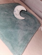 Baby Gear Moon Lovey Security Blanket Teal Green Mint