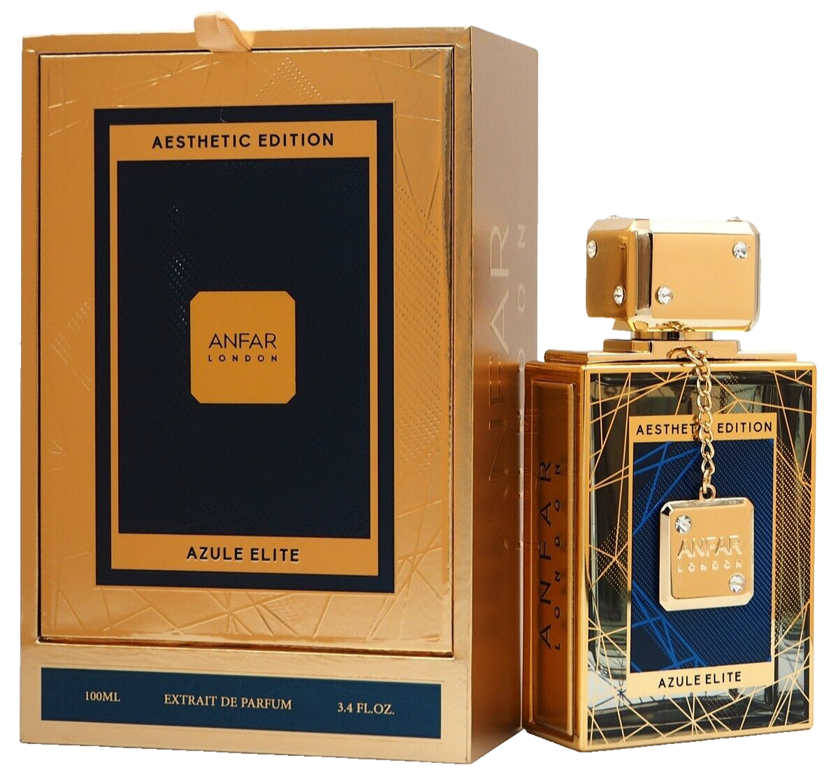 Anfar Azule Elite Extrait De Parfum Long-Lasting Unisex Perfume - 115ml