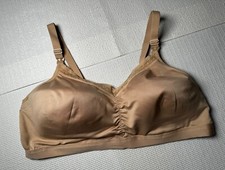 Playtex 3002 Nursing Bra Shaping Foam Wire Free Flex Fit 3XL Plus Size Tan Comfy