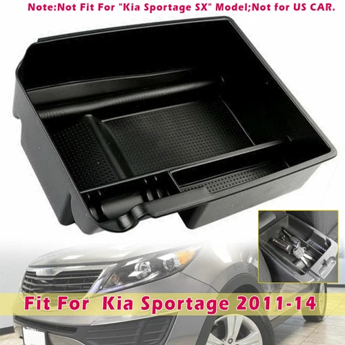 Console Armrest Secondary For 11-14 Kia Sportage Storage Box Tray Container - Bild 1 von 5