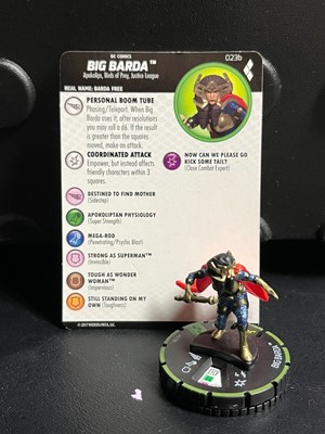 Heroclix Big Barda 023b - DC - Harley Quinn Set
