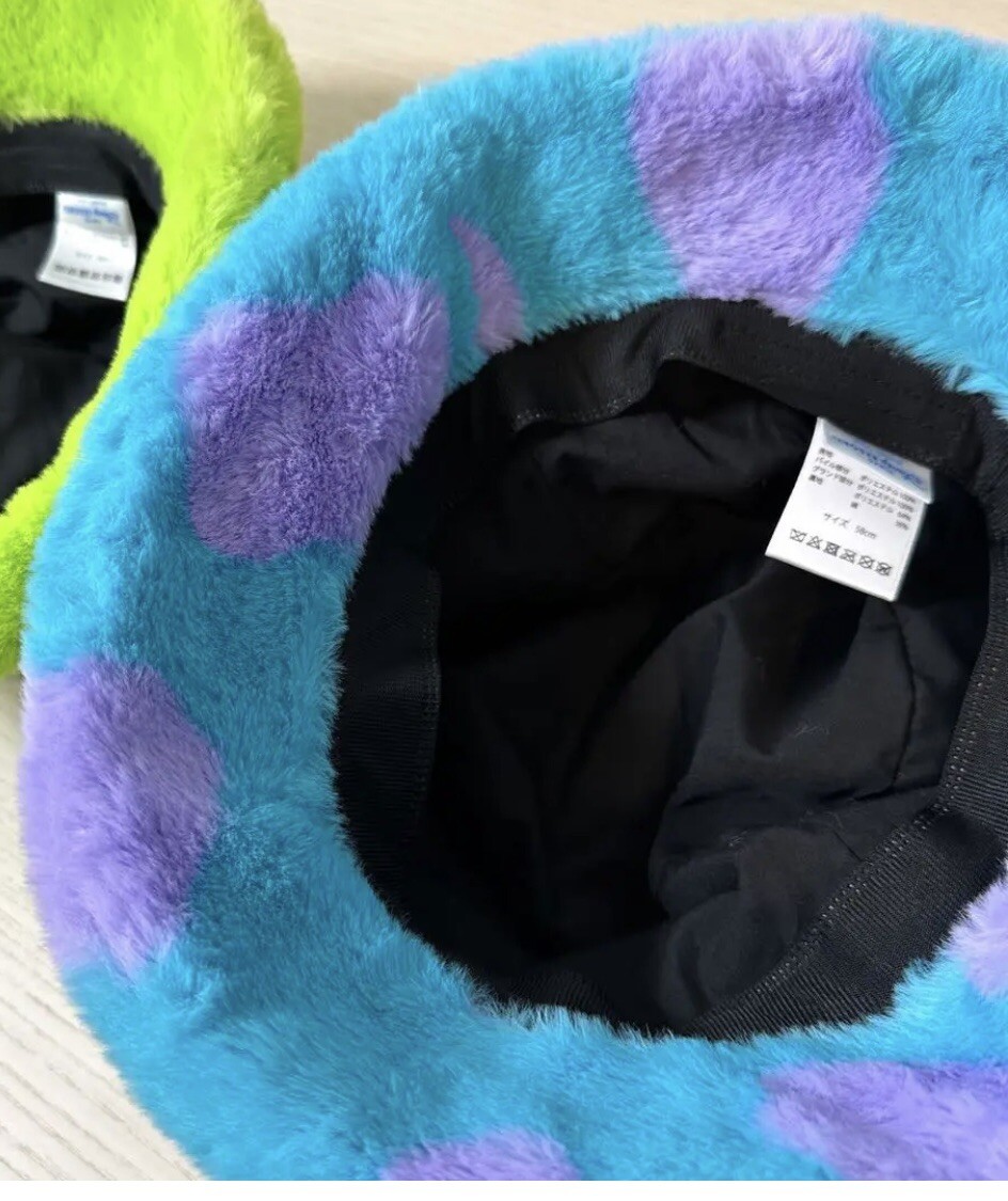 NEW! Authentic Tokyo Japan Disney Monsters Inc Sully Ears Bucket Hat