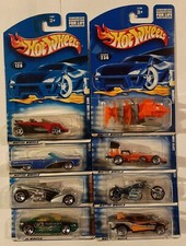 Hot wheels Mixed lot of 8 col 91 64 Lincoln continental, 169 blast lane M.O.C.