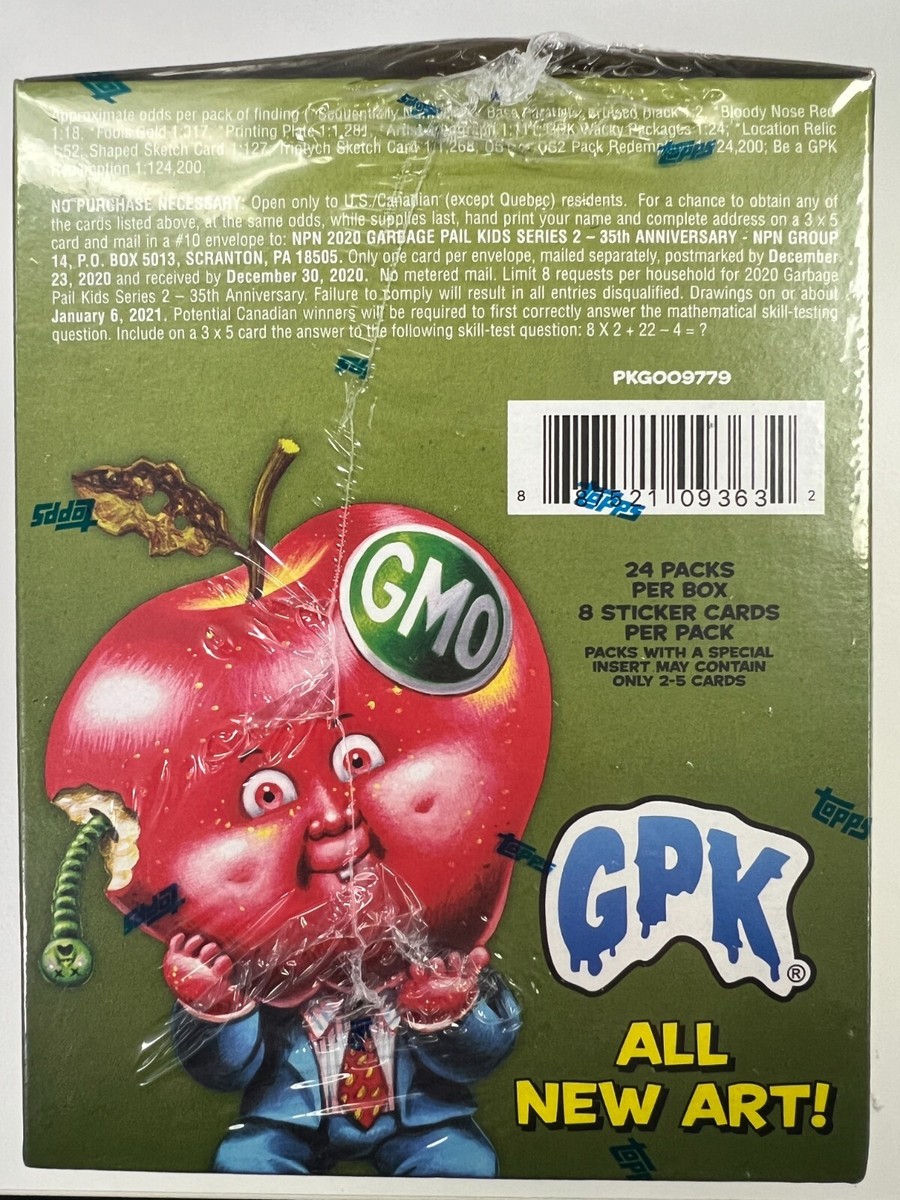 2020 Topps Garbage Pail Kids 35th Anniversary Tin Can SEALED! | eBay