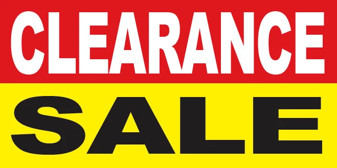 Clearance 