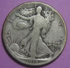 1916-D Liberty Walking Silver Half Dollar - 50C - No Reserve!