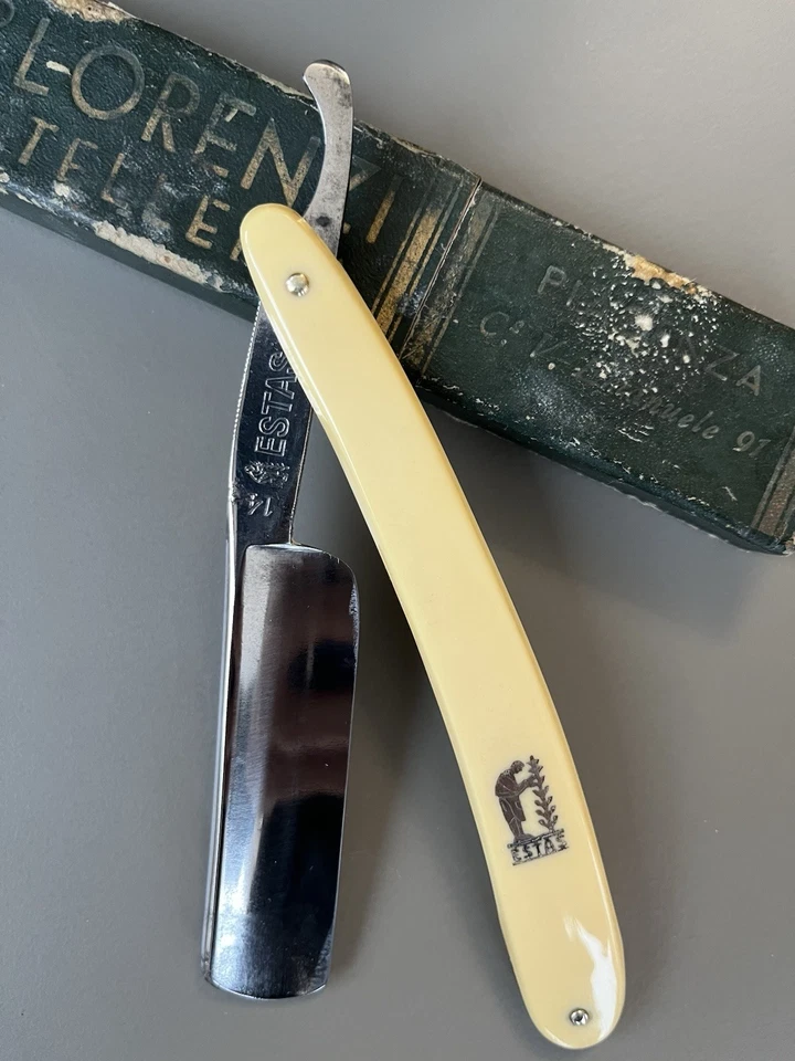 Estas 14 Solingen rasoio mano libera  razor coupe choux - Immagine 2 di 4