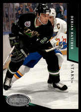 1993-94  Parkhurst Derian Hatcher #46 Dallas Stars NHL Hockey Base Set