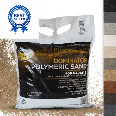 10 Pound Camel Brown DOMINATOR Polymeric Sand with 10 Pound,