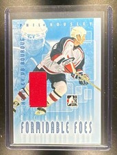 2007 In the Game O Canada Formidable Foes Relic Phil Housley