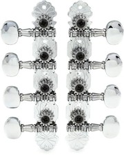Grover 304C Sta-Tite Mandolin Tuners - 4 4 Chrome