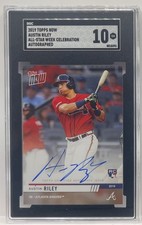 AUSTIN RILEY 2019 TOPPS NOW ALL STAR WEEK AUTOGRAPH RC Rookie Auto SGC 10 GEM RC
