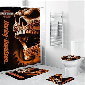Harley Davidson Shower Curtain | eBay