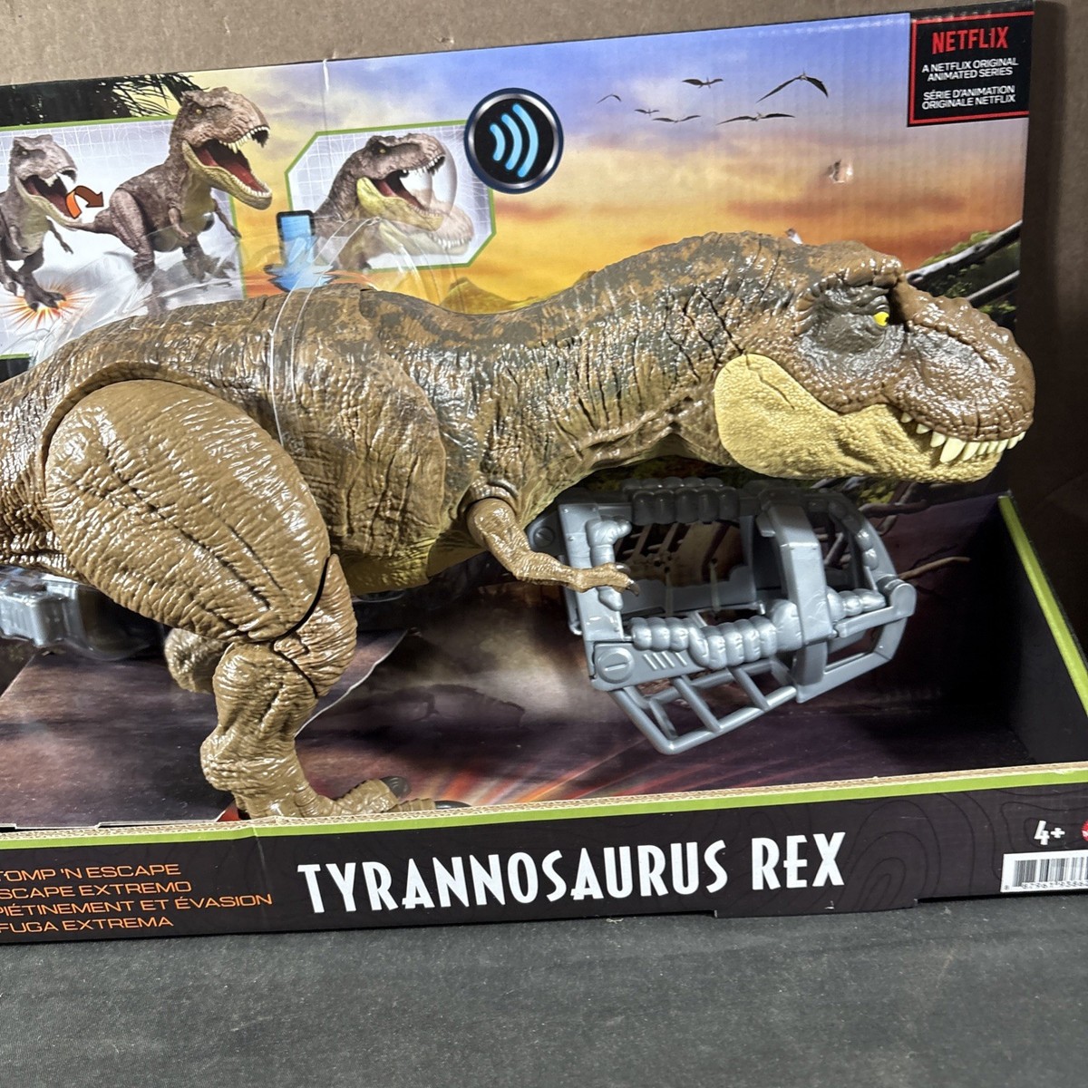 Mattel Jurassic World Mega Attack T-Rex 10 in Action Figure