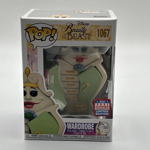 FUNKO POP Disney Beauty and The Beast SDCC 2021 Shared Exclusive Wardrobe #1067