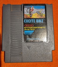 Nintendo NES Modul Excite Bike Getestet mit Schuber