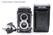 Minolta Autocord TLR 6x6 Film Camera Early 75m f3.5  Near Mint  C414 US- DDP