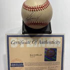 Ken Griffey Jr. Signed MLB Baseball Seattle Mariners Steiner COA