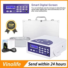 Professional Ionic Foot Spa Bath with LCD Display, for Home Detox & Therapy