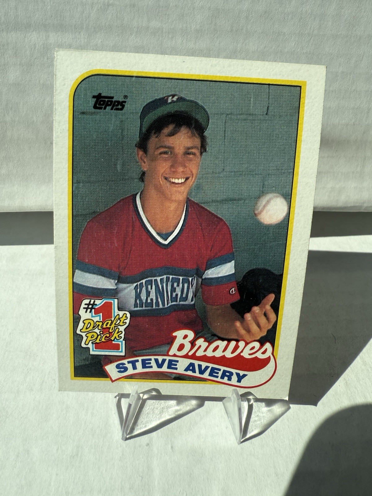 1989 Topps #784 Steve Avery RC Rookie Baseball Card