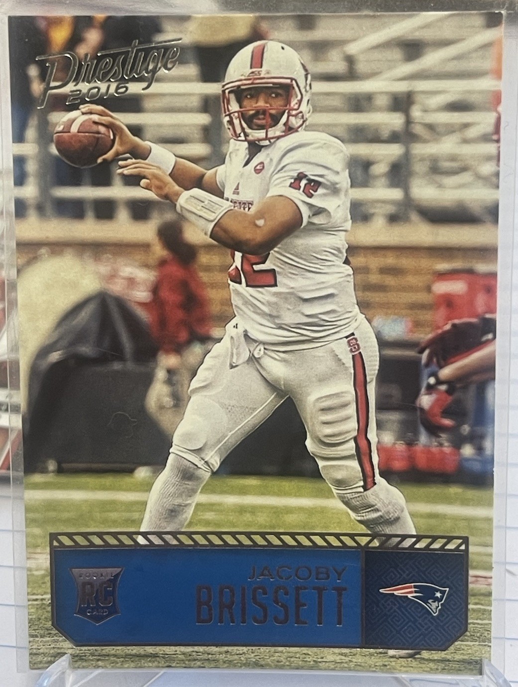Jacoby Brissett Panini Prestige #214 Base