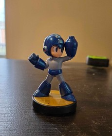 Mega Man and Mr. Game And Watch Amiibo Lot Super Smash Bros. Series 