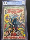 AMAZING SPIDER-MAN #105 CGC 8.5 SPIDER SLAYER MARVEL COMICS (1972)