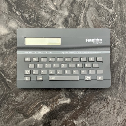 Franklin Computer Spelling Ace English Spell Checker SA-98 TESTED WORKS ...