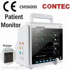 CONTEC CMS6000 ICU Vital Signs Patient Monitor Multi-parameter +Thermal Printer