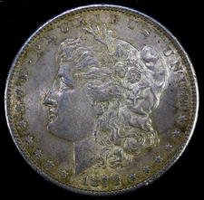 1878-S $1 Morgan Silver Dollar ABOUT UNCIRCULATED #M11