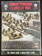 Flames Of War UBX36 US Engineer Combat Company (Winter) New-in-Box!!