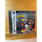 Crash Bandicoot: Warped 1998 PS1 Tested Working Collector's Edition case dam