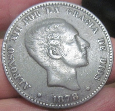 1878 (SPAIN-PUERTO RICO) DIEZ CENTIMOS (10 CENTIMOS) -COLONIES-