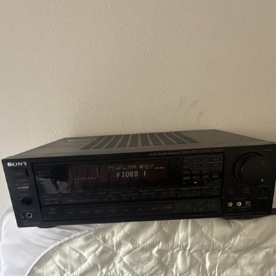 Sony STR-AV570X Dolby Surround 4-Channel A/V Receiver Black Radio Tuner