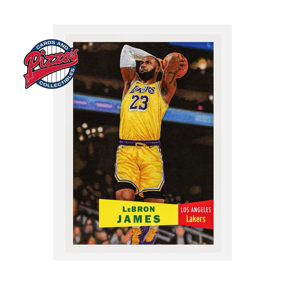 SP03 NBA Lebron James カード RC LEBRON JAMES RAINBOW REFRACTOR CARD WITH CASE NBA LOS ANGELES