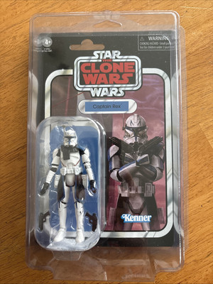 Star Wars TVC Clone Wars Captain Rex With Figure Protector
