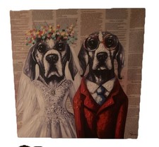canvas wall art Dogs