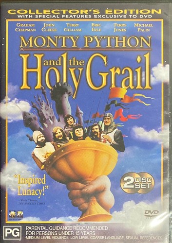 Monty Python And The Holy Grail : Collector's Edition (DVD, 2003, 2-Disc Set)
