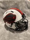 Stefon Diggs Signed Full Size Helmet Lunar SSP Helmet- Buffalo Bills Patriots