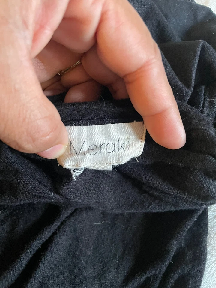 meraki blouse black medium  - Image 3 of 4