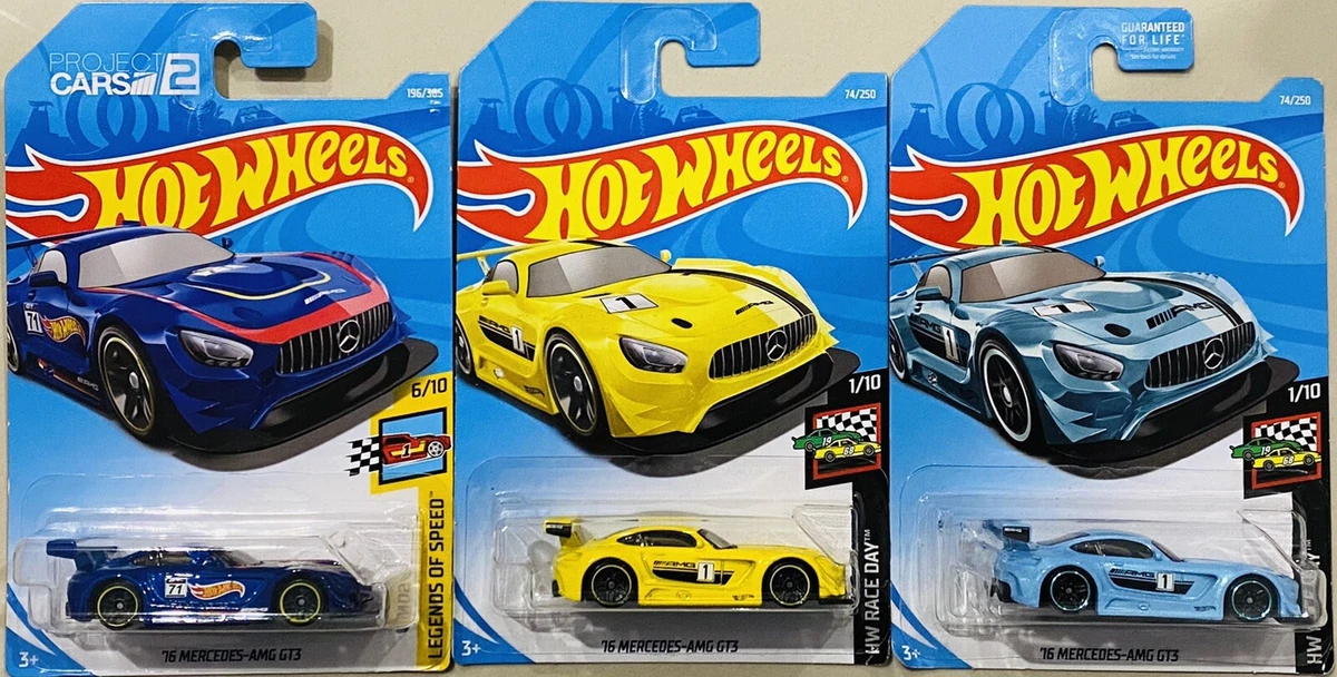 Hot wheels mercedes cheap amg gt3 blue