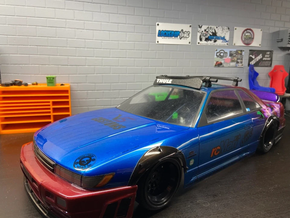 1/10 Scale Thule Roof Rack RC Drift Crawler Accessories Axial MST Yokomo Traxxas - Image 3 of 3