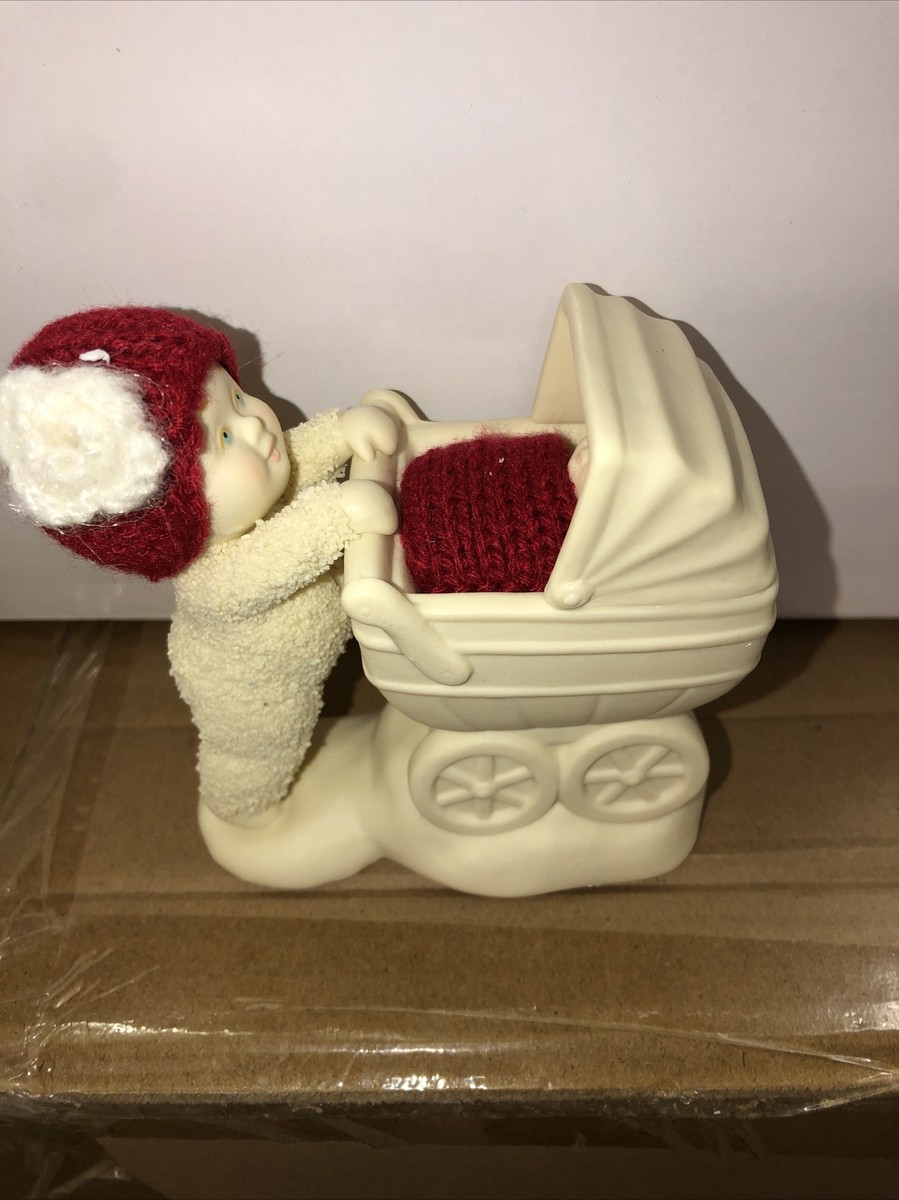 Department 56 Snowbabies Taking Care of Baby Porcelain Figure