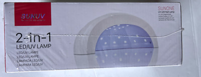 SUNUV LED/UV Lamp Sunone Nail Dryer Gel Nail Polish White 48w 1PK