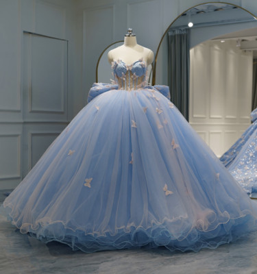 Blue Sweetheart Quinceanera Dresses with Big Bow Sweet 16 Prom Party Ball Gowns | eBay Blue Sweetheart Quinceanera Dresses with Big Bow Sweet 16 Prom Party Ball Gowns | eBay