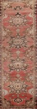 Runner Rug 3x13 ft.Red Geometric Heriz Orient...